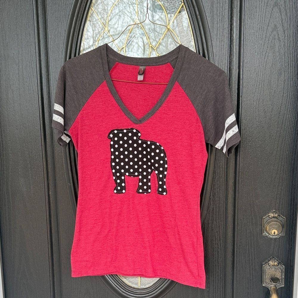 District Made Red and Black Tee - S - Great Condition